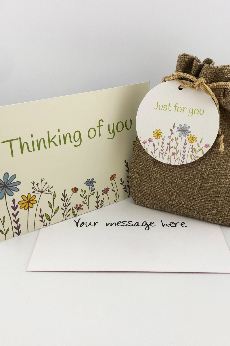 Sympathy Wildflower Seed Ball Gift Bag with Message Card - Just for You