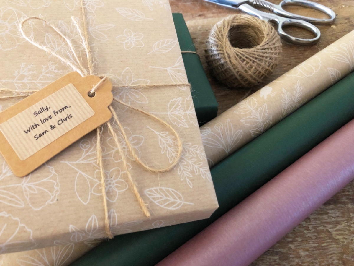 Thank You Wildflower Seed Ball Gift Bag with Just for You Card