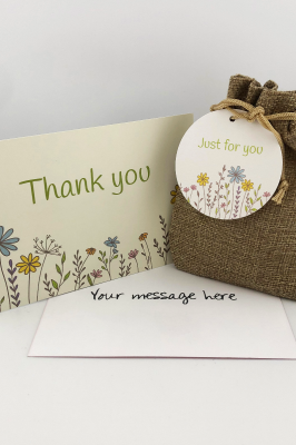 Just for You Wildflower Seed Ball Gift with Thank You Card
